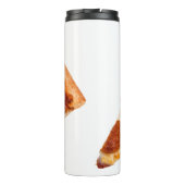 SlipperyJoe's klassische Pepperoni-Pizzaschnitt ge Thermosbecher (Rückseite)