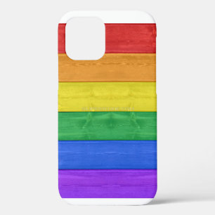 SlipperyJoe's klassischer Regenbogen-Tastsinn hand iPhone 12 Pro Hülle