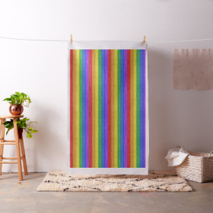 SlipperyJoe's klassischer Regenbogen-Tastsinn hand Stoff