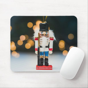 SlipperyJoes klassischer Weihnachts-Nussknacker-Sc Mousepad