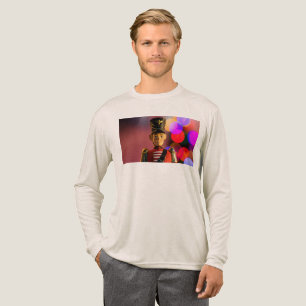 SlipperyJoes klassischer Weihnachts-Spielzeugsolda Tri-Blend Shirt