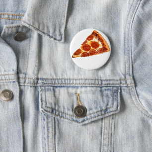 SlipperyJoe's klassisches Pepperoni-Pizza-Stück ge Button