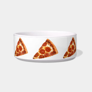 SlipperyJoe's klassisches Pepperoni-Pizza-Stück ge Napf