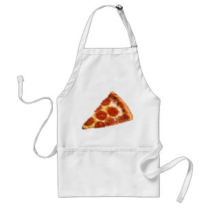 SlipperyJoe's klassisches Pepperoni-Pizza-Stück ge Schürze