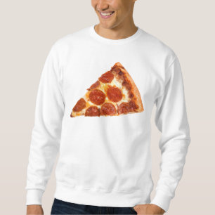 SlipperyJoe's klassisches Pepperoni-Pizza-Stück ge Sweatshirt