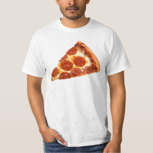 SlipperyJoe's klassisches Pepperoni-Pizza-Stück ge T-Shirt
