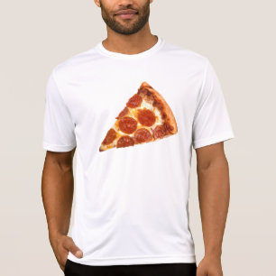 SlipperyJoe's klassisches Pepperoni-Pizza-Stück ge T-Shirt