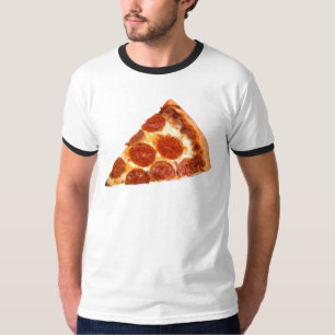 SlipperyJoe's klassisches Pepperoni-Pizza-Stück ge T-Shirt
