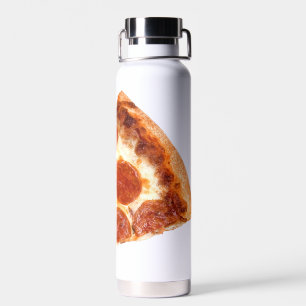 SlipperyJoe's klassisches Pepperoni-Pizza-Stück ge Trinkflasche