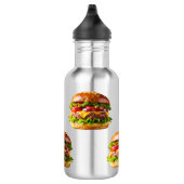 SlipperyJoe's köstlich gestapelte Hamburger-Thic Edelstahlflasche (Rechts)