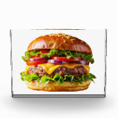 SlipperyJoe's köstlich gestapelte Hamburger-Thic Fotoblock (Vorderseite)