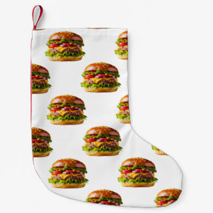 SlipperyJoe's köstlich gestapelte Hamburger-Thic Kleiner Weihnachtsstrumpf