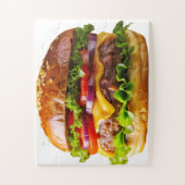 SlipperyJoe's köstlich gestapelte Hamburger-Thic Puzzle (Vertikal)