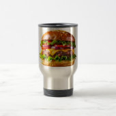 SlipperyJoe's köstlich gestapelte Hamburger-Thic Reisebecher (Mittel)