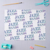 SlipperyJoe's künstlerische Jazz Hands lebendige F Seidenpapier (Basteln)