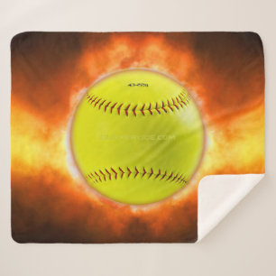 SlipperyJoe's künstlerische Softball in Flammen sc Sherpadecke