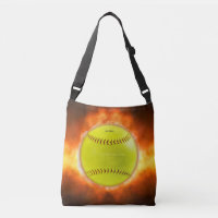 SlipperyJoe's künstlerische Softball in Flammen sc
