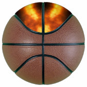 SlipperyJoe's künstlerischer Softball auf Feuer-Sc Basketball (Rechts)