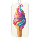 SlipperyJoe's lebendige Speisekarte mit Eis Autolufterfrischer (Links)