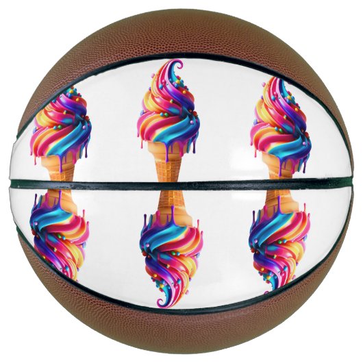 SlipperyJoe's lebendige Speisekarte mit Eis Basketball (Vorderseite)