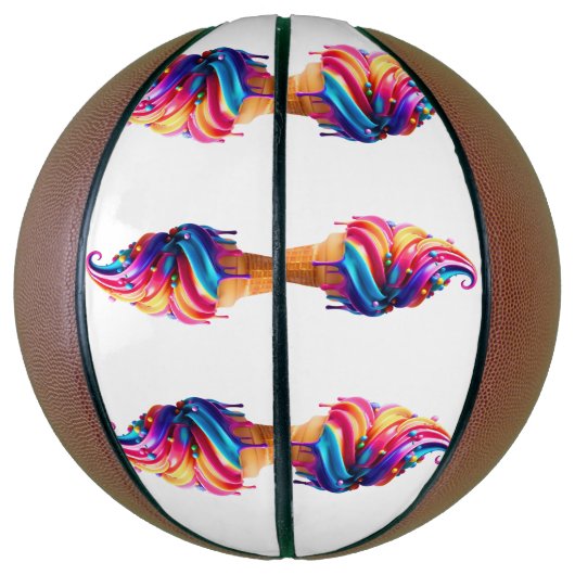 SlipperyJoe's lebendige Speisekarte mit Eis Basketball (Vertikal)