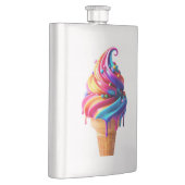 SlipperyJoe's lebendige Speisekarte mit Eis Flachmann (Rechts)