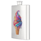 SlipperyJoe's lebendige Speisekarte mit Eis Flachmann (Links)