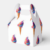 SlipperyJoe's lebendige Speisekarte mit Eis Geschenkschachtel (Rückseite)