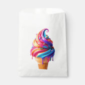 SlipperyJoe's lebendige Speisekarte mit Eis Geschenktütchen (Vorderseite)