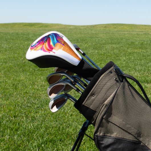 SlipperyJoe's lebendige Speisekarte mit Eis Golf Headcover (In SItu)