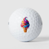 SlipperyJoe's lebendige Speisekarte mit Eis Golfball (Vorderseite)