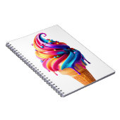 SlipperyJoe's lebendige Speisekarte mit Eis Notizblock (Rechte Seite)