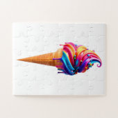 SlipperyJoe's lebendige Speisekarte mit Eis Puzzle (Horizontal)