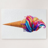 SlipperyJoe's lebendige Speisekarte mit Eis Puzzle (Horizontal)