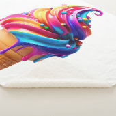 SlipperyJoe's lebendige Speisekarte mit Eis Sherpadecke (3/4)