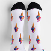 SlipperyJoe's lebendige Speisekarte mit Eis Socken (Oben)