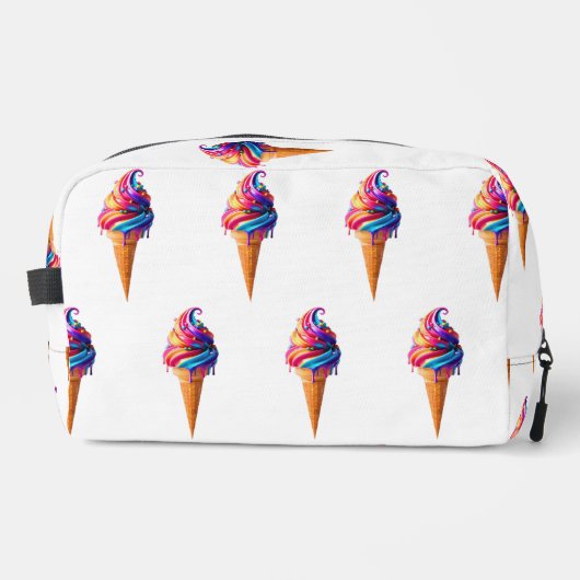 SlipperyJoe's lebendige Speisekarte mit Eis Waschbeutel (Vorderseite)