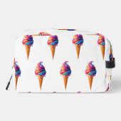 SlipperyJoe's lebendige Speisekarte mit Eis Waschbeutel (Rückseite)