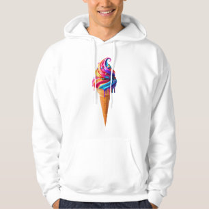 SlipperyJoe's lebhafter Eiscremekegel, ein Klassik Hoodie