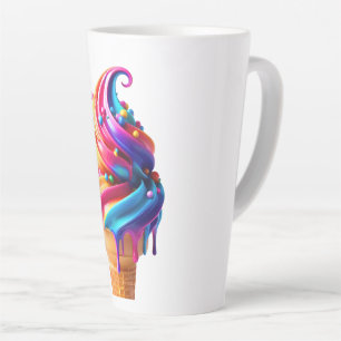 SlipperyJoe's lebhafter Eiscremekegel, ein Klassik Milchtasse