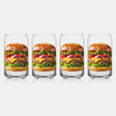 SlipperyJoe's leckeren Cheeseburger knusprig ba Dosenglas (Hinten)