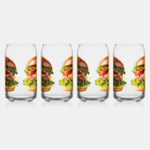 SlipperyJoe's leckeren Cheeseburger knusprig ba Dosenglas (Links)
