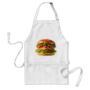 SlipperyJoe's leckeren Cheeseburger knusprig ba Schürze