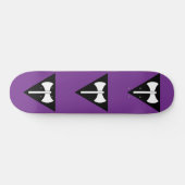 SlipperyJoe's Lesbische Pride-Flagge Labrys ax tri Skateboard (Horizontal)