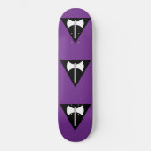 SlipperyJoe's Lesbische Pride-Flagge Labrys ax tri Skateboard (Vorderseite)