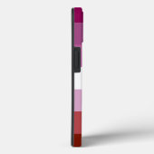 SlipperyJoe's lesbische Stolz-Fahnengemeinde Case-Mate iPhone Hülle (Rückseite / Rechts)