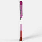 SlipperyJoe's lesbische Stolz-Fahnengemeinde Samsung Galaxy Hülle (Rechte Seite)