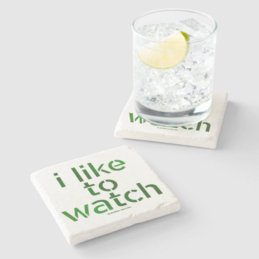 SlipperyJoe's like Watch Voyeurism hält Tom vor Steinuntersetzer (Seitenansicht)