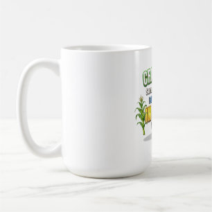 SlipperyJoe's Maisstängel folgen einem verrückten Kaffeetasse