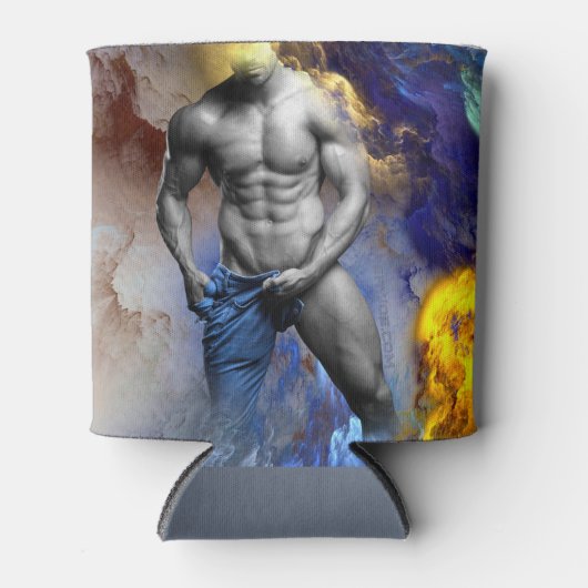 SlipperyJoe's Man Dampfschienenlose abs-Sechspack- Dosenkühler (Vorderseite)